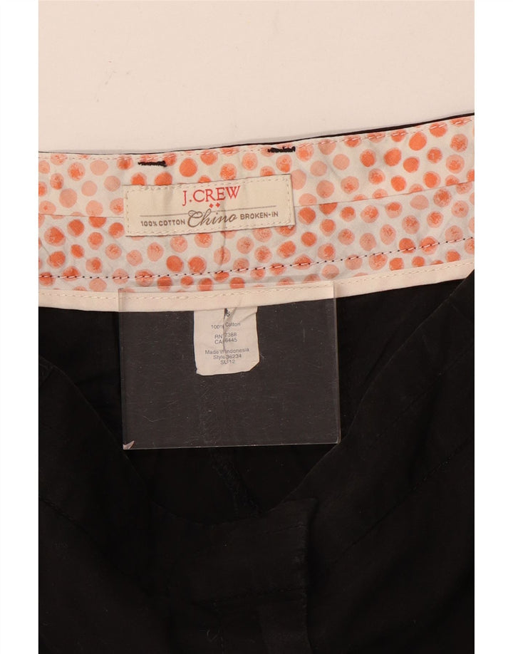 Pantaloni scurti chino pentru femei J. Crew Broken In Chino US 6 Medium W32 Bumbac negru