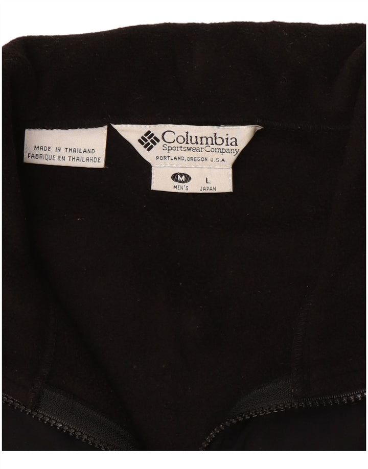 Jachetă pentru bărbați COLUMBIA Titanium Fleece UK 38 Medium Black Colorblock