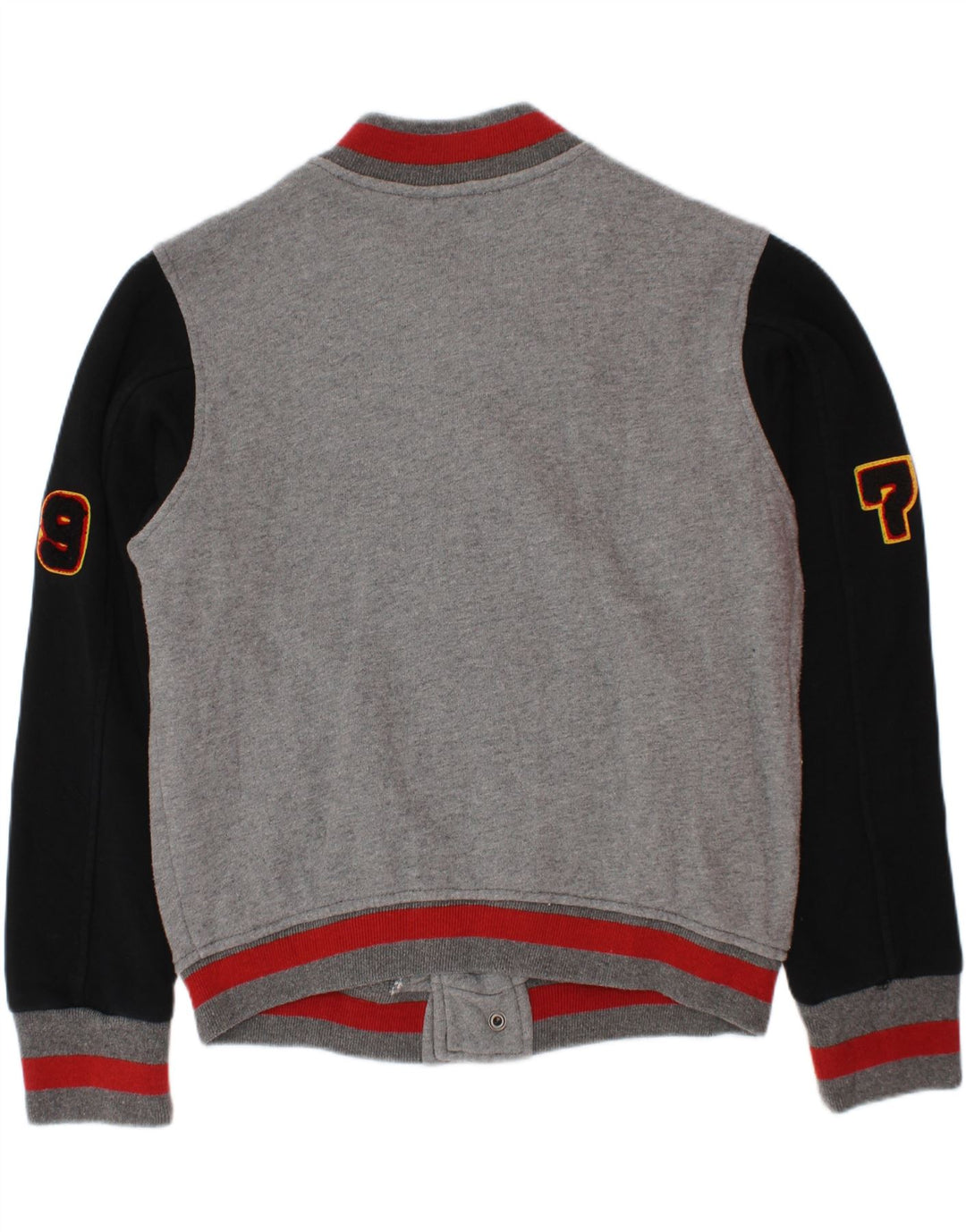 Jachetă Varsity cu grafică pentru băieți Diesel 7-8 ani, gri Colorblock