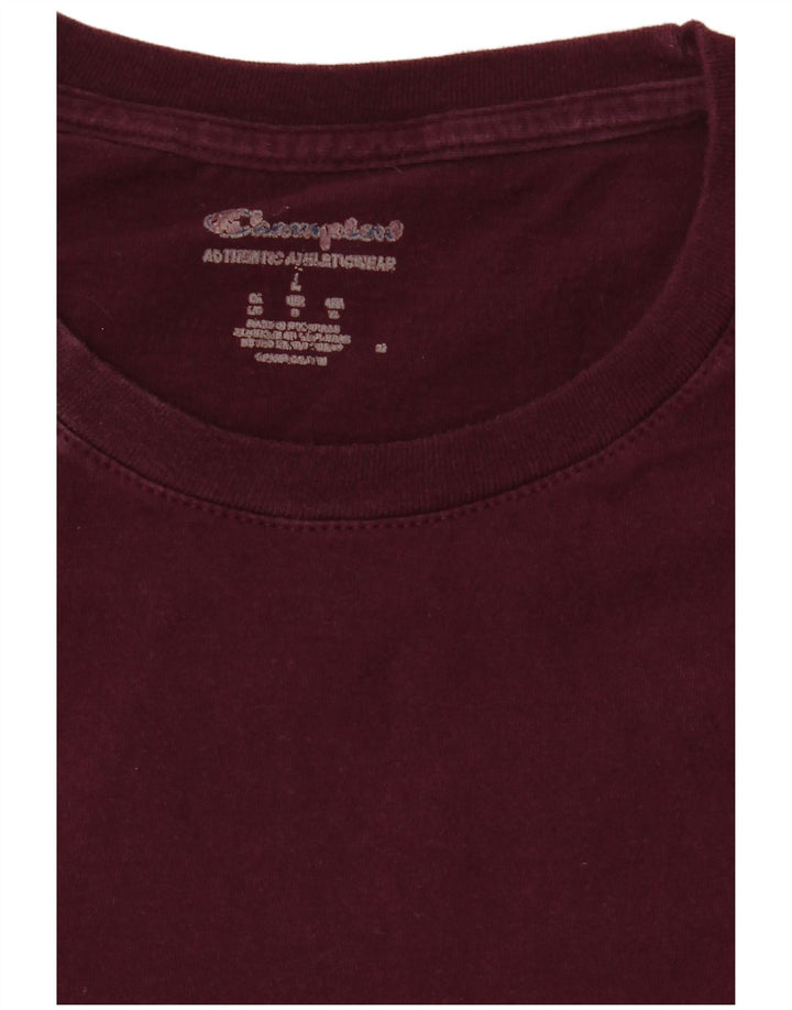 Tricou pentru bărbați Champion Top Large Burgundy