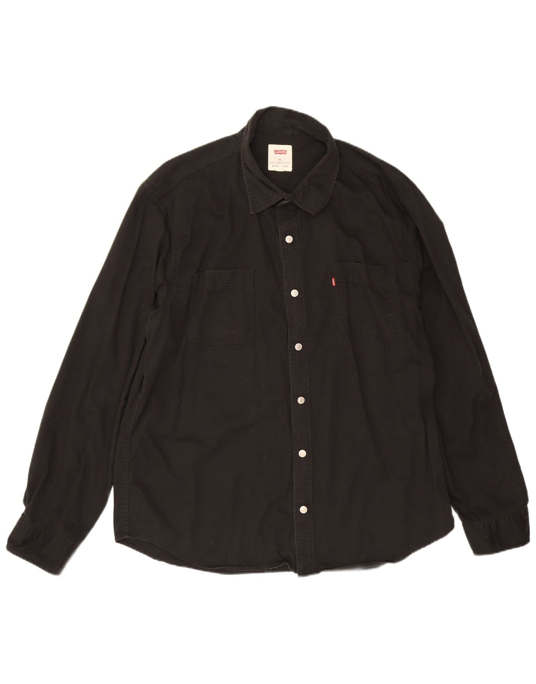Cămașă pentru bărbați Levi's 2XL bumbac negru