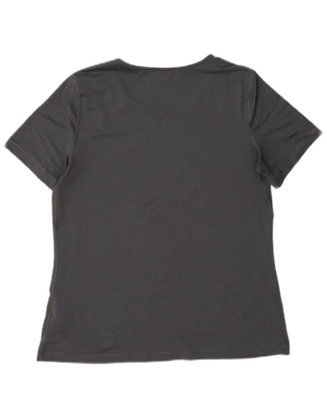 Tricou Nike Dri Fit pentru femei Top UK 16 Large Gri Poliester