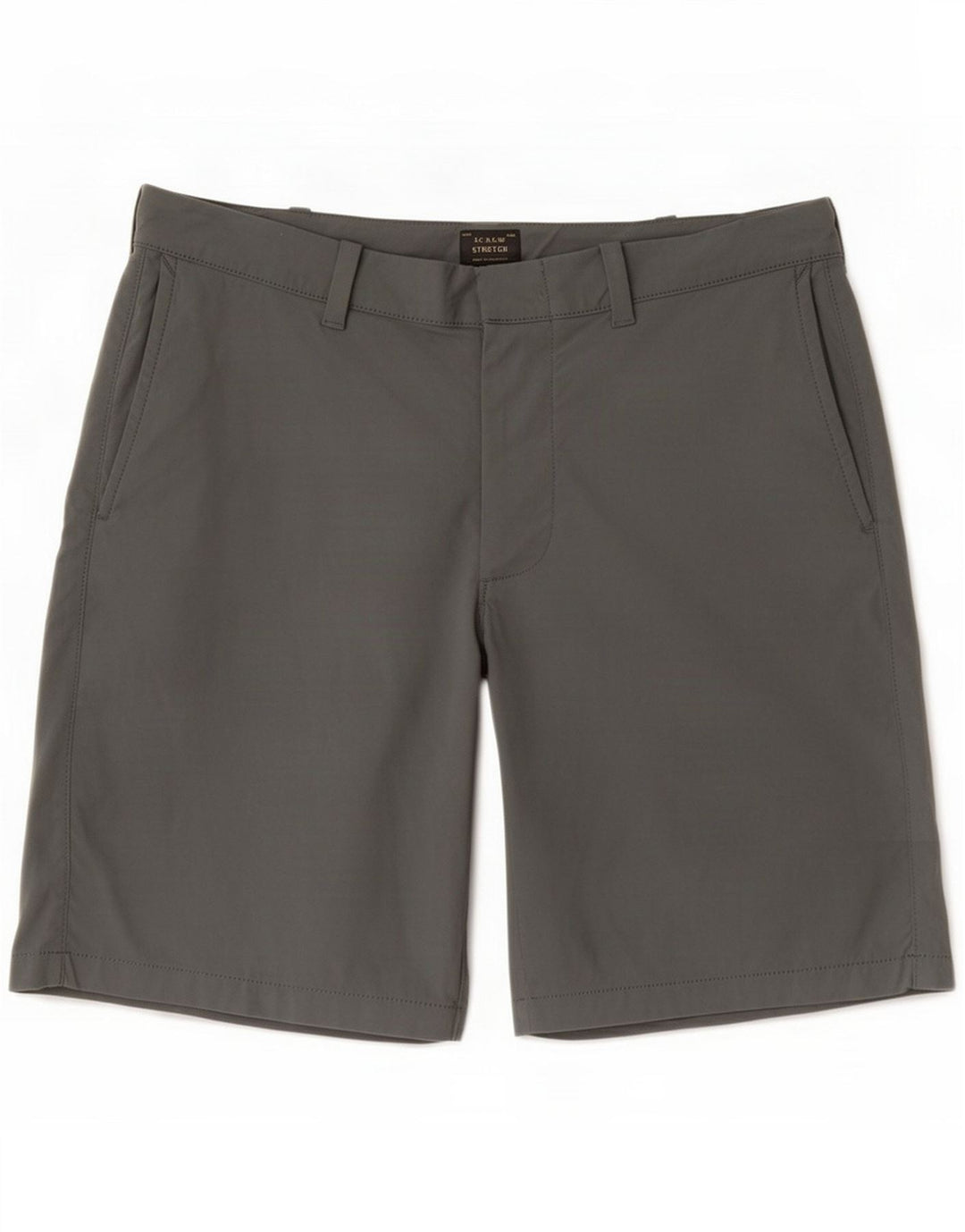 J. Crew Mens Chino Shorts Medium W33 Gri Nylon