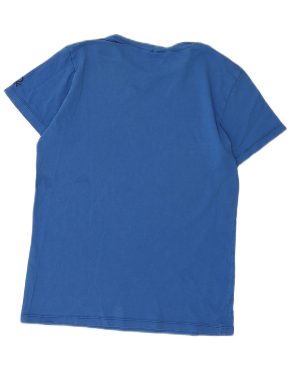 Tricou Benetton Băieți Top 13-14 Ani Albastru