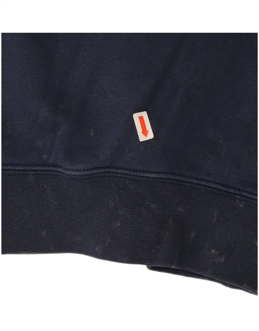 NIKE Mens Tracksuit Top Jacket Medium Navy Blue Colourblock Cotton