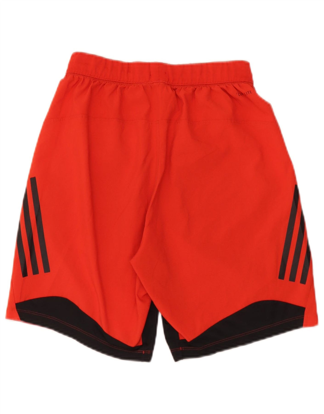 Pantaloni scurți sport pentru bărbați Adidas Climalite, roșu, poliester color bloc