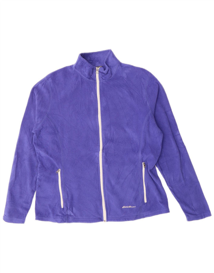Jachetă fleece pentru femei Eddie Bauer UK 16 Poliester violet mare