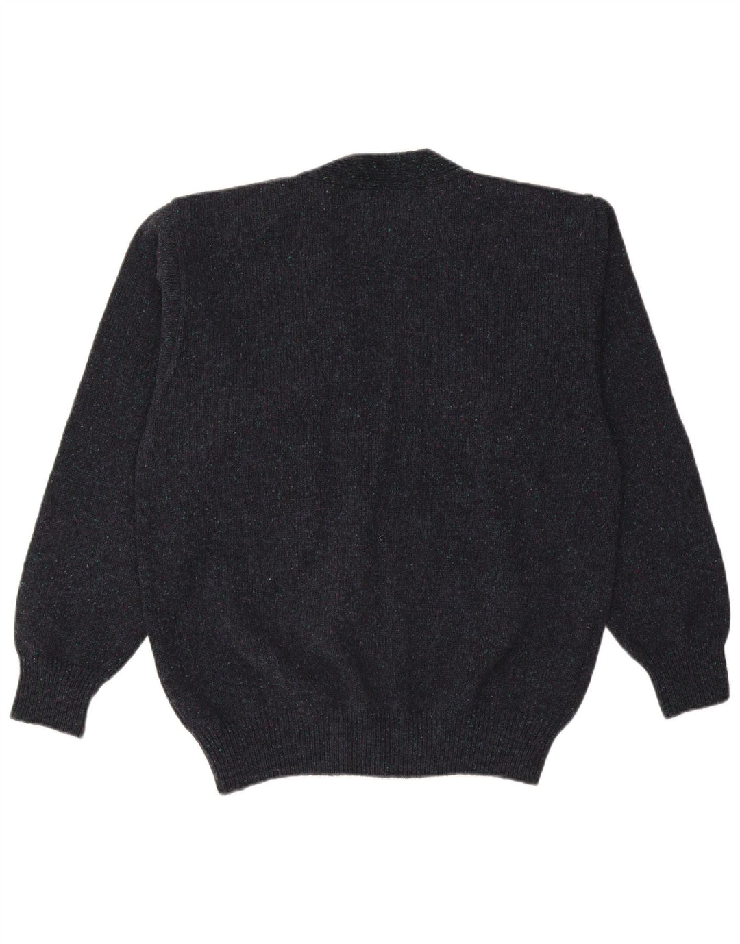 Pulover Cardigan Vintage pentru Barbati IT 50 Mediu Lână Bleumarin