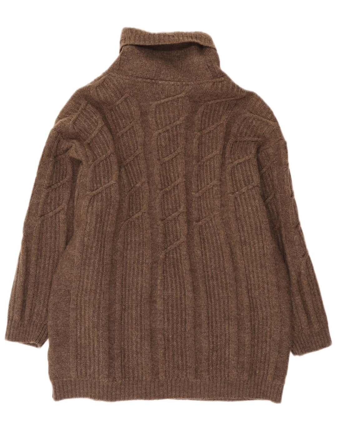 Pulover cardigan pentru femei Geiger EU 42 Lână maro mare