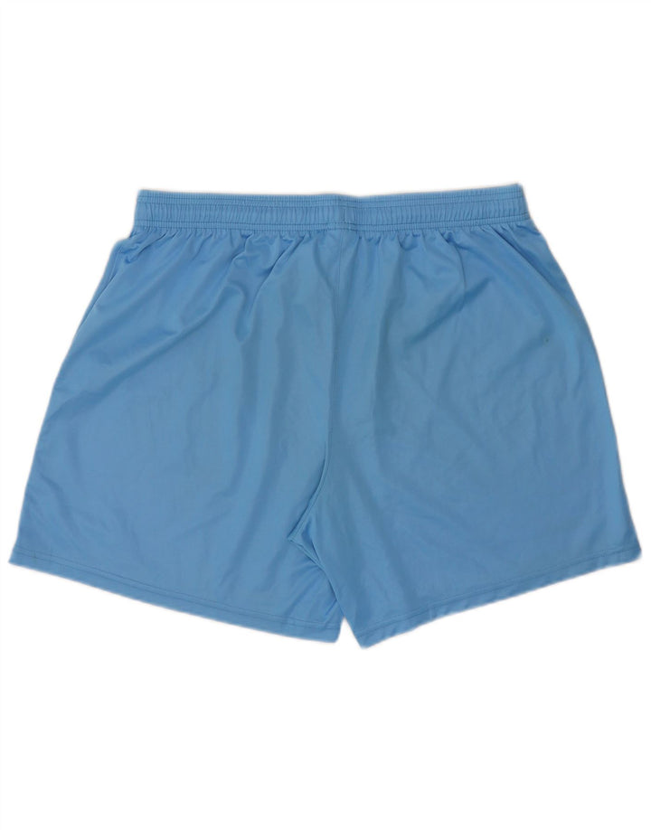 Pantaloni scurți sport Nike Dri Fit pentru femei UK 18 XL, albastru, poliester