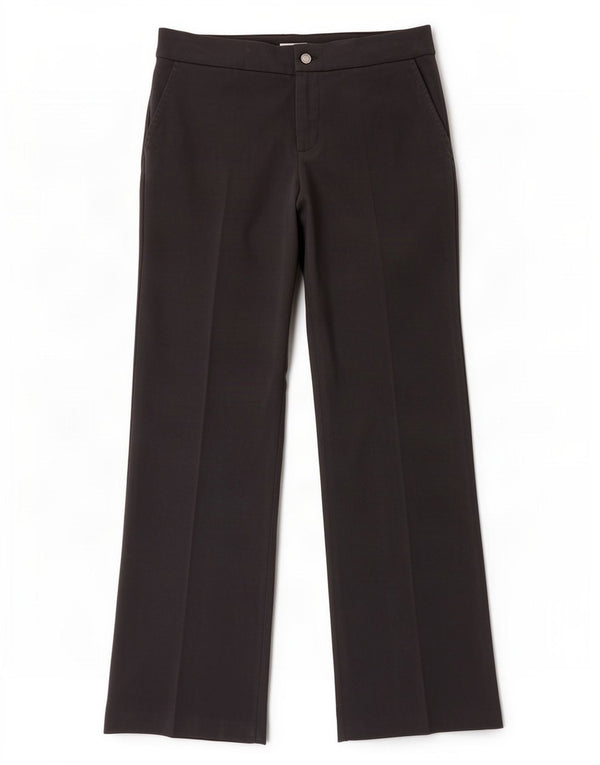 Pantaloni de costum drepți Calvin Klein pentru femei US 6 Medium W32 L32 Negru