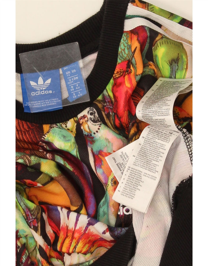 Pulover Adidas Crop pentru femei UK 12 Medium Multicolor