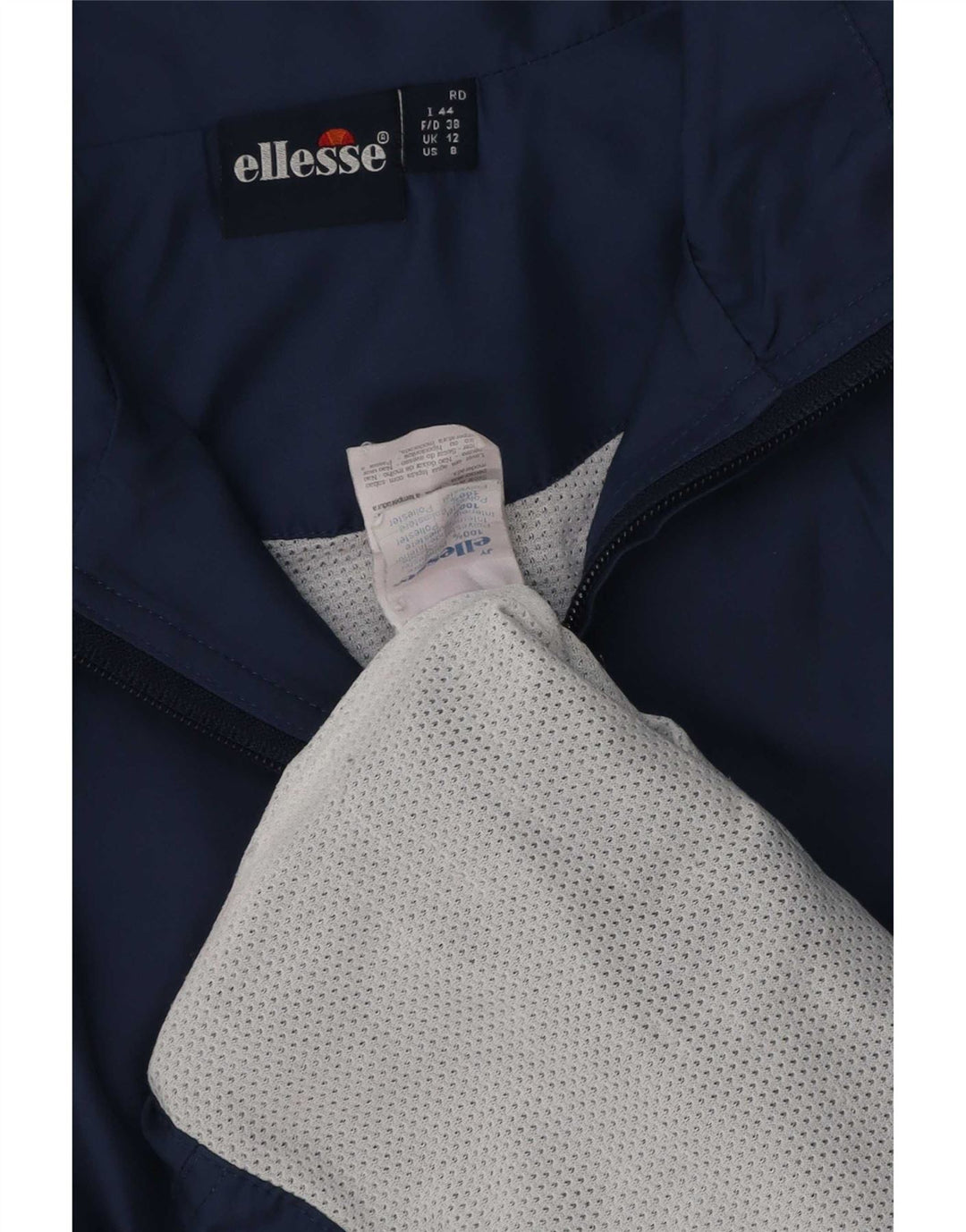 Jachetă de trening supradimensionată pentru femei Ellesse UK 12 Medium Bleumarin