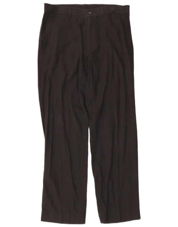 Pantaloni chino drepți pentru bărbați Marks & Spencer L34 L31 in bleumarin