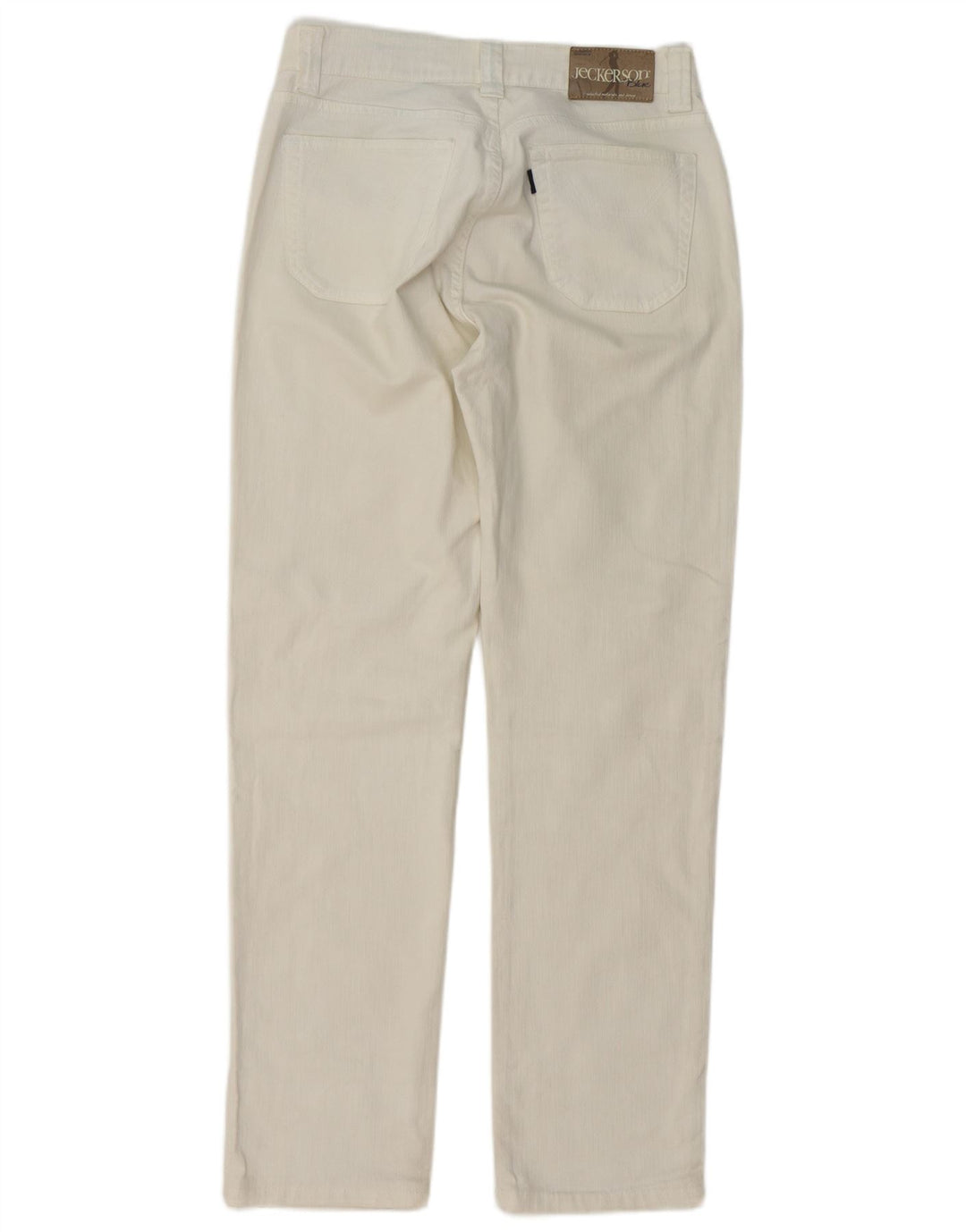 Jeans drept bărbați JECKERSON W32 L32 bumbac alb