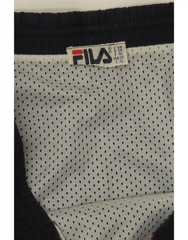 Pantaloni scurți de înot Fila pentru bărbați IT 50 Medium Bleumarin Colorblock