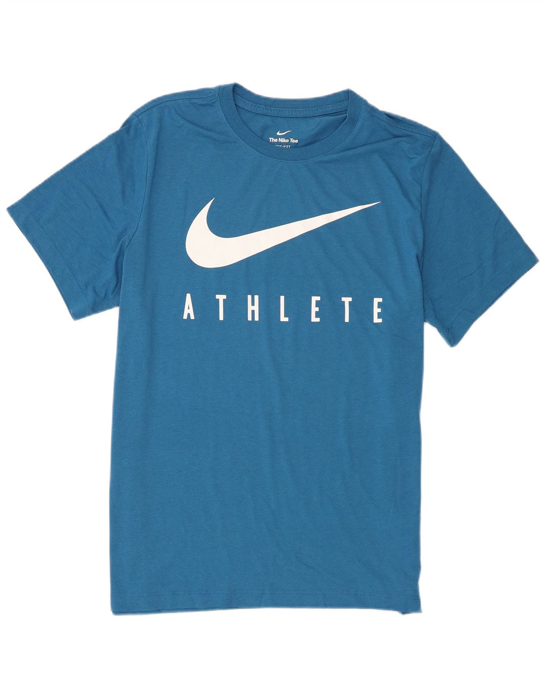 Tricou grafic Nike Dri Fit pentru bărbați Top mare, albastru, poliester