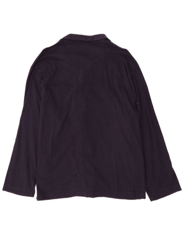 Cămașă pentru bărbați Marks & Spencer XL Bumbac bleumarin