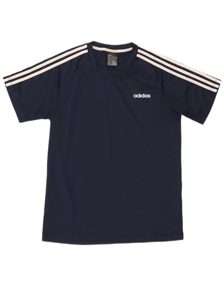 Tricou pentru bărbați ADIDAS Climalite Top Mediu Bleumarin Poliester