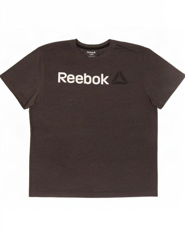 Tricou grafic pentru bărbați Reebok Top Large Gri