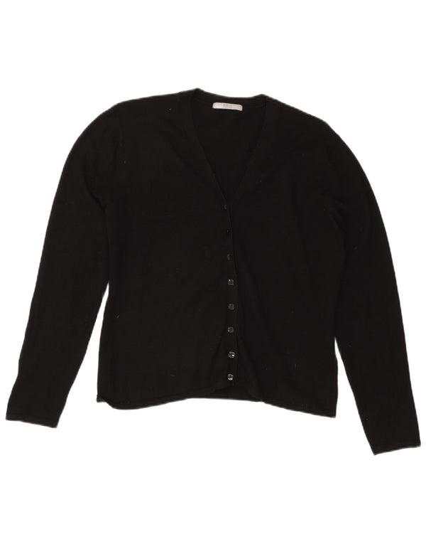 Pulover cardigan pentru femei Marks & Spencer UK 16 mare, negru, viscoză