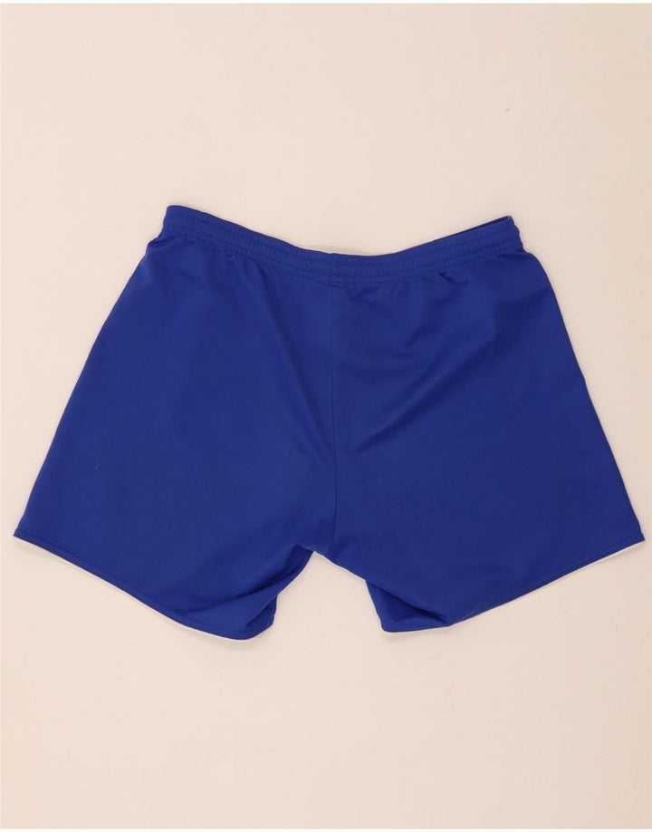 Pantaloni scurți sport pentru bărbați Adidas Climalite, poliester mic, albastru