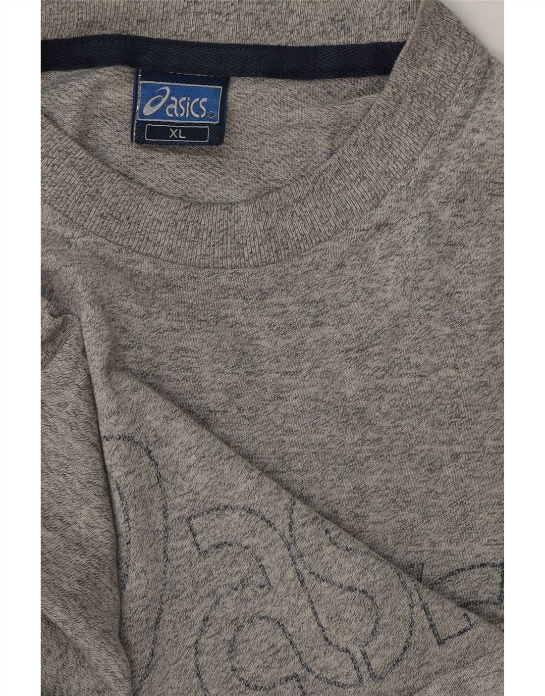 Tricou grafic Asics pentru bărbați Top XL bumbac cu pete gri