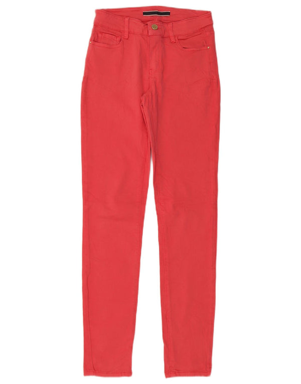 Massimo Dutti blugi skinny pentru femei EU 34 2XS W26 L30 bumbac roșu