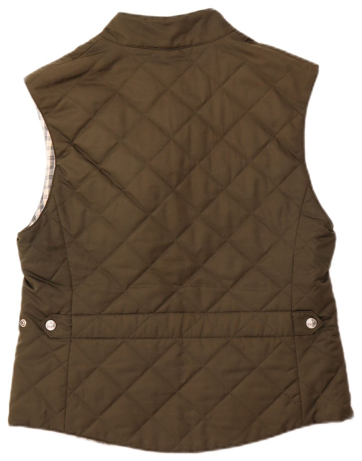 PIKEUR Gilet matlasat reversibil pentru femei IT 42 Poliester kaki mediu