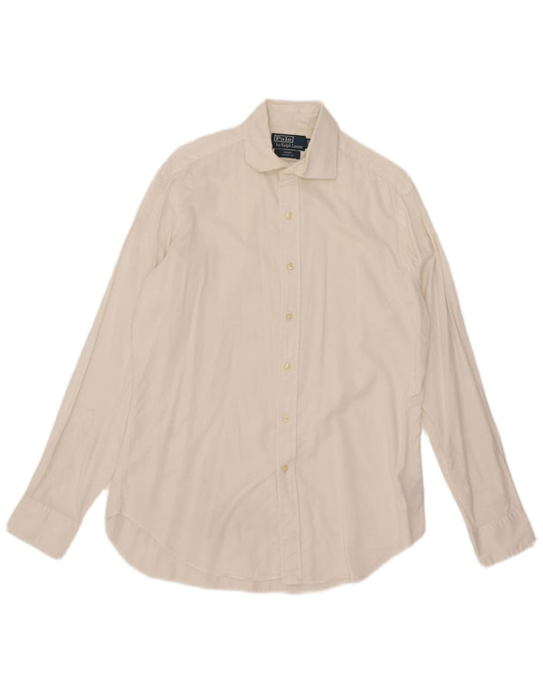 Cămașă Regent Classic Fit Polo Ralph Lauren pentru bărbați Suze 39 15 1/2 Medium Alb