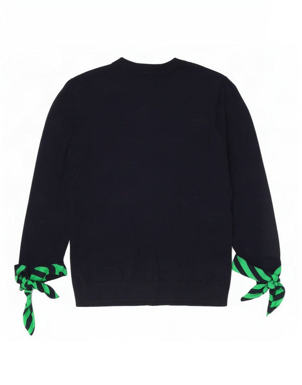 Pulover pentru femei Ralph Lauren cu gât de barcă UK 10 Mic Bleumarin