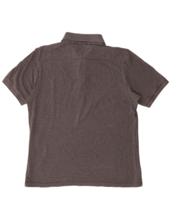 FRENCH CONNECTION Tricou polo pentru bărbați din bumbac gri mediu