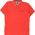 CHAMPION Mens Polo Shirt Medium Red Vintage Champion and Second-Hand Champion from Messina Hembry 