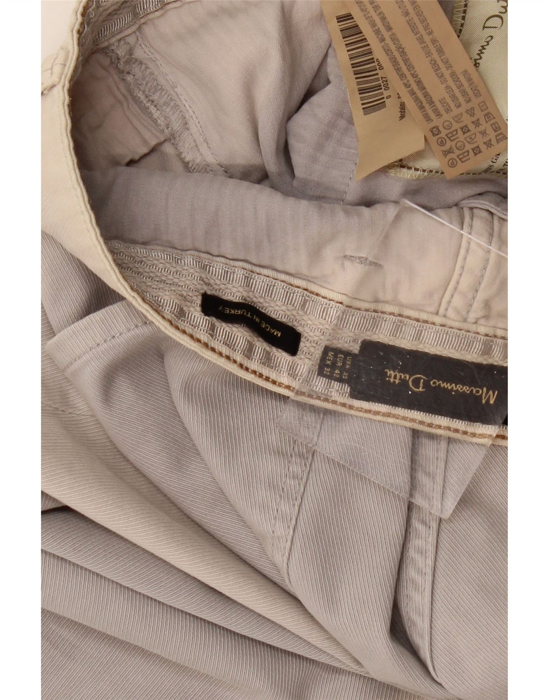 Pantaloni casual drepti pentru bărbați MASSIMO DUTTI EU 42 Large W32 L32 Gri