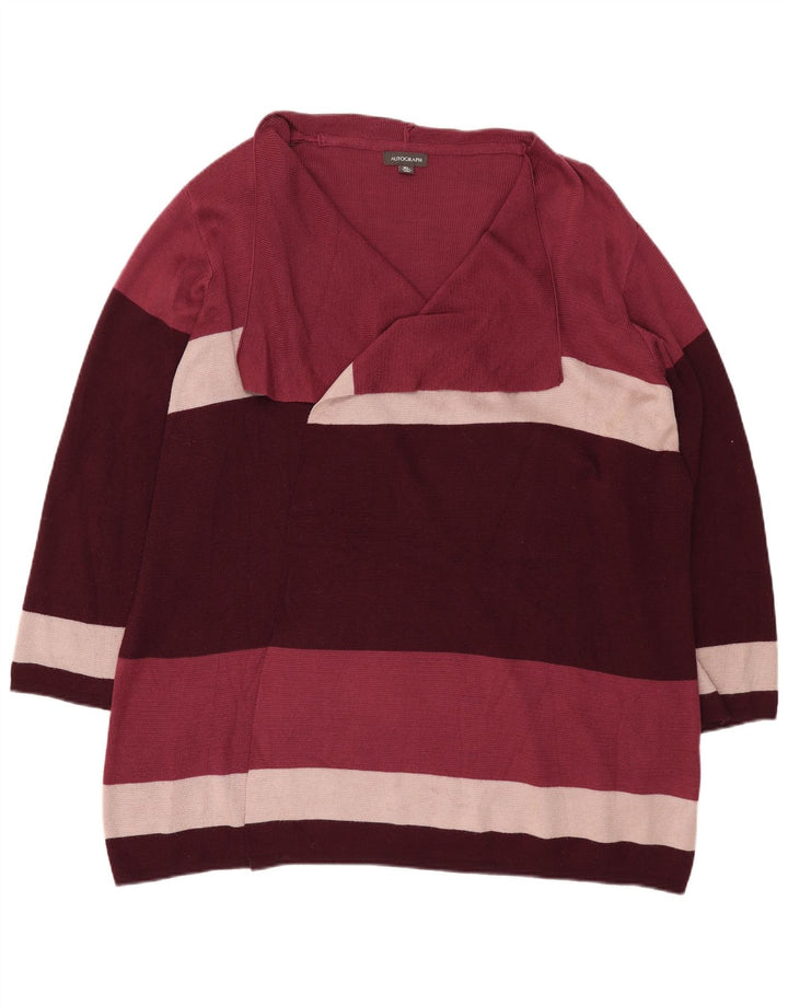 Pulover cardigan cu paragate Marks & Spencer pentru femei UK 18 XL multicolor