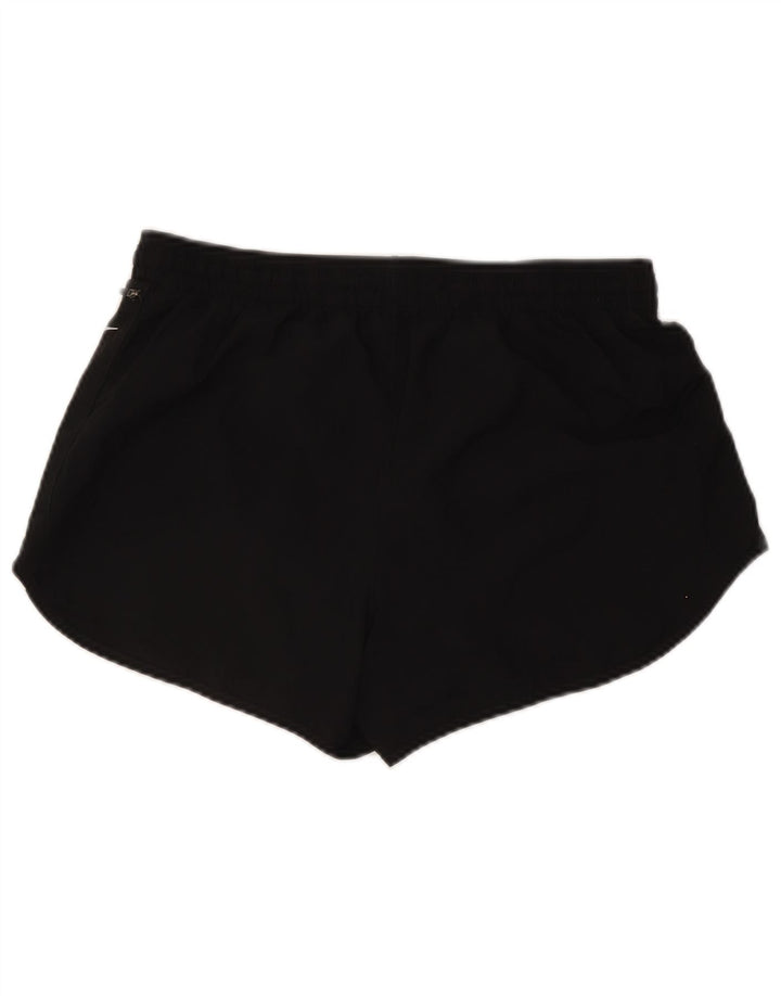 Pantaloni scurți sport Nike Dri Fit pentru femei UK 14, mari, negru, poliester