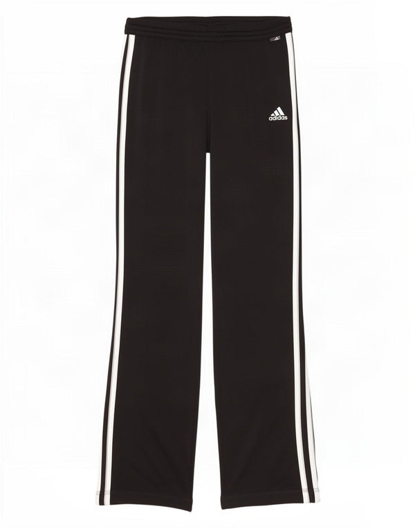 Pantaloni de trening Adidas pentru femei UK 10 Poliester negru mic