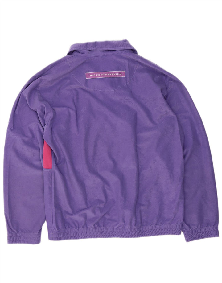 Top de trening cu pulover grafic Bailo pentru femei EU 46 XL Violet Colorblock