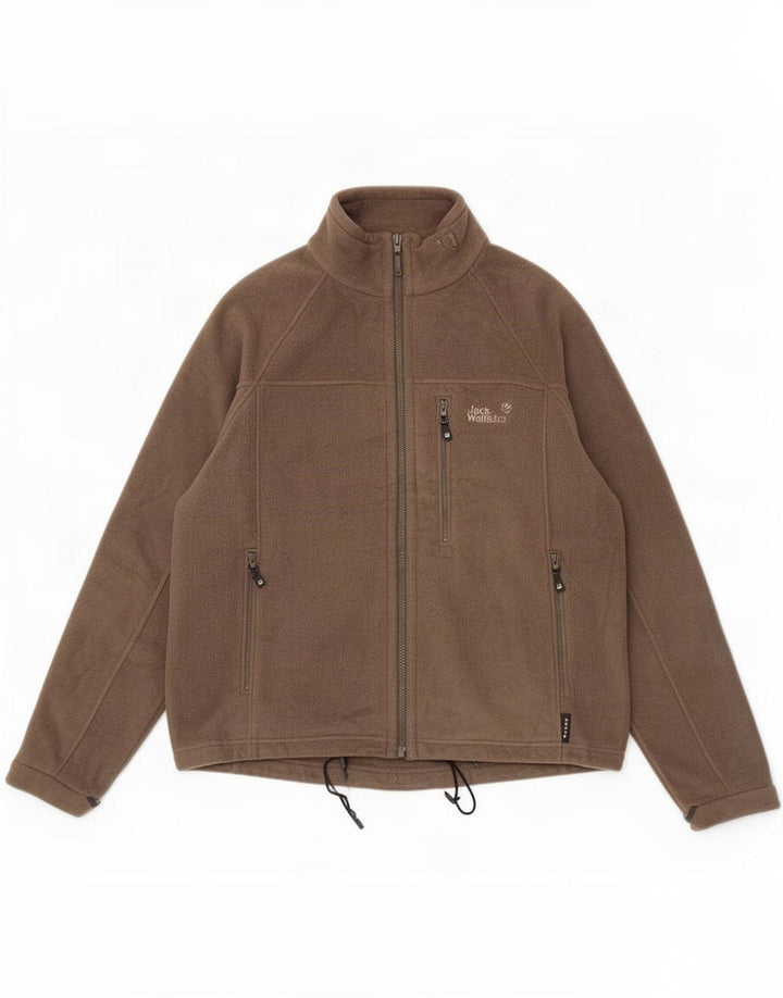 Jack Wolfskin Jachetă din lână pentru bărbați UK 40/42 Poliester mare kaki