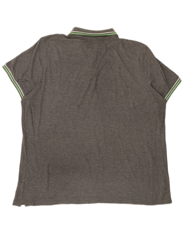 Tricou polo pentru bărbați Lotto 2XL bumbac gri