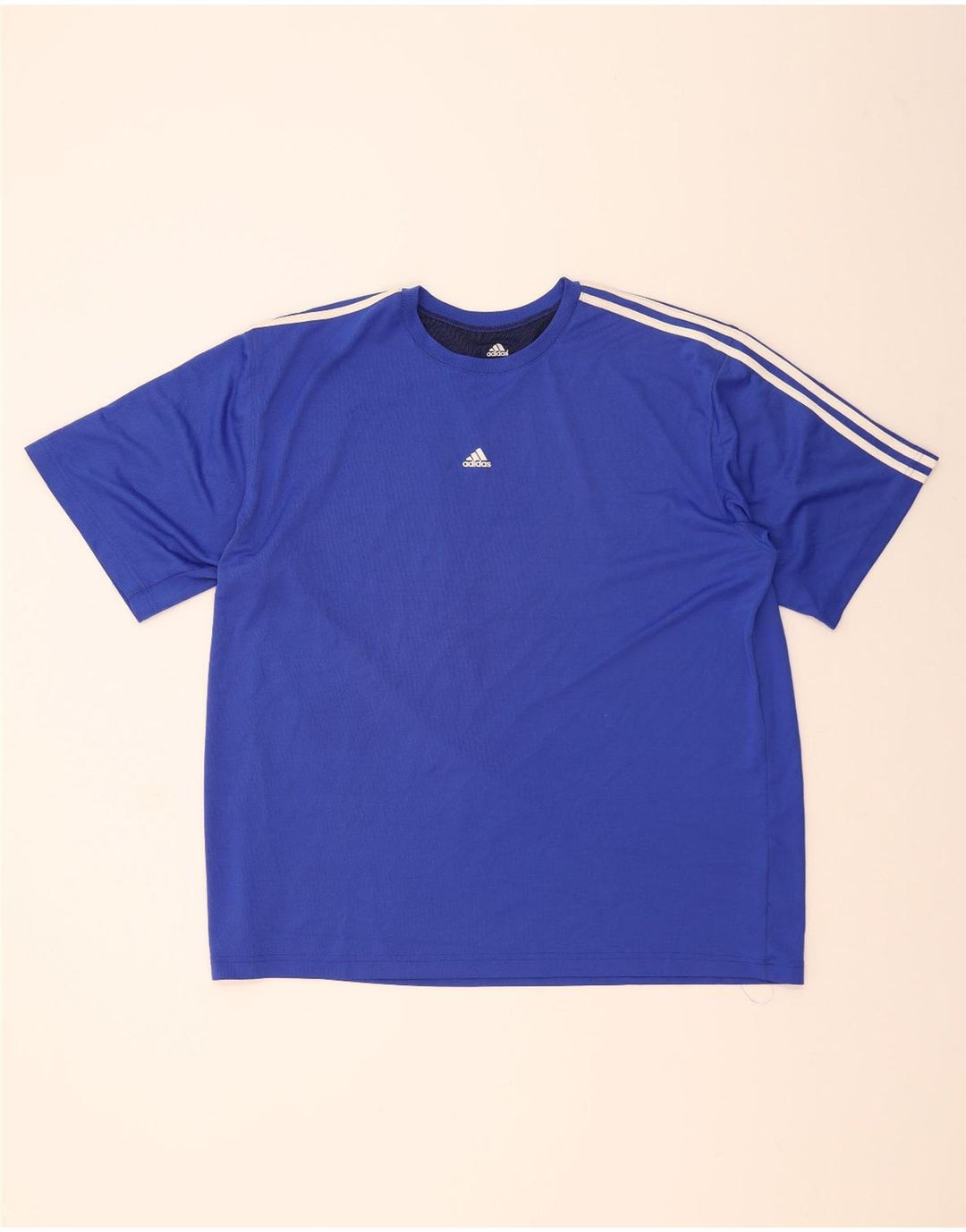 Tricou ADIDAS Climalite pentru bărbați, 2XL, poliester albastru