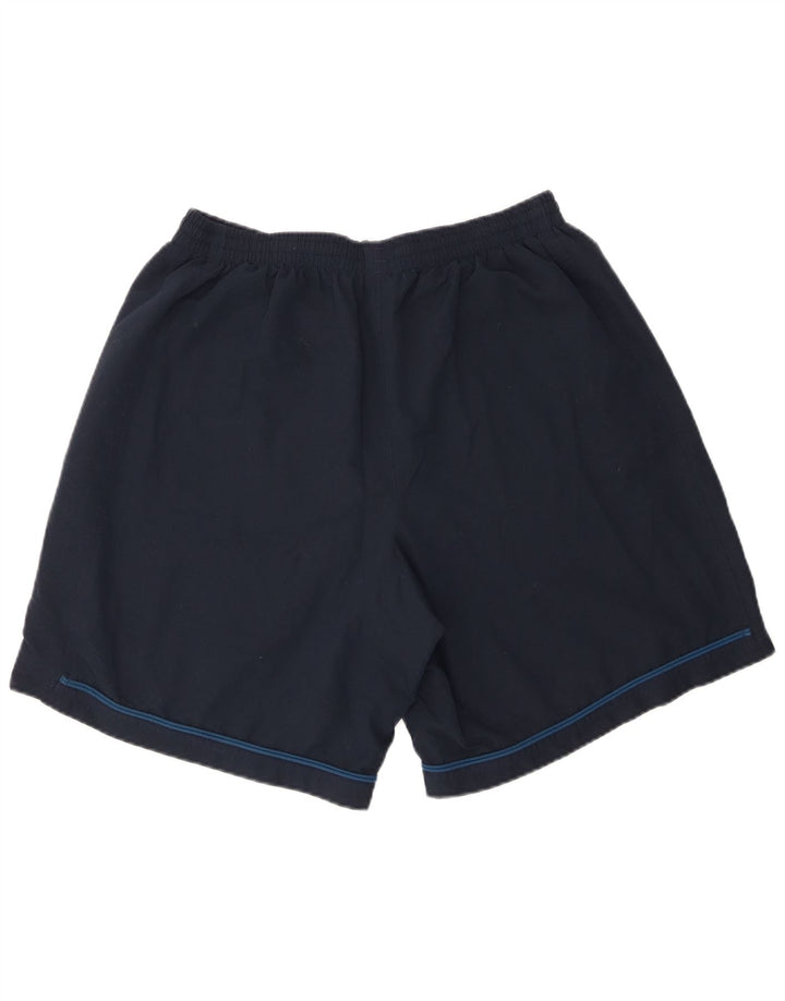 Pantaloni scurți sport pentru bărbați Adidas, mari, albastru, poliester