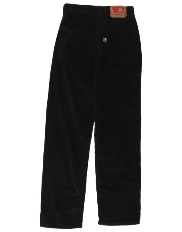 Pantaloni drepti din velur pentru femei Americanino W28 L30 bumbac negru