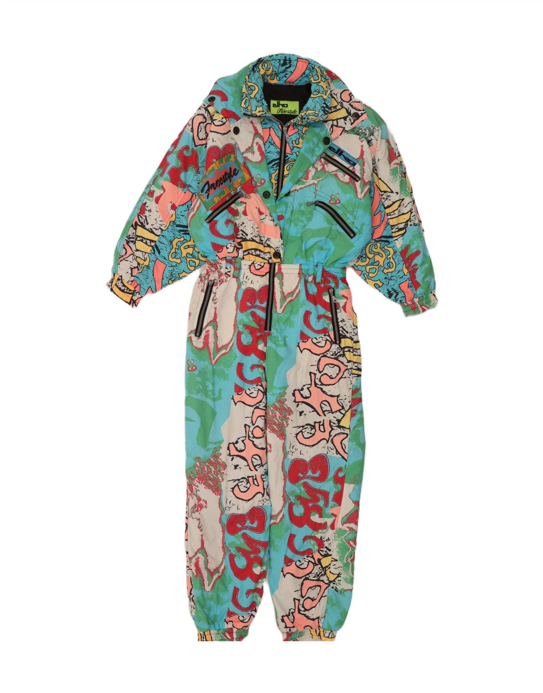 Salopetă de schi supradimensionată pentru femei Elho EU 40 Medium Multicolor