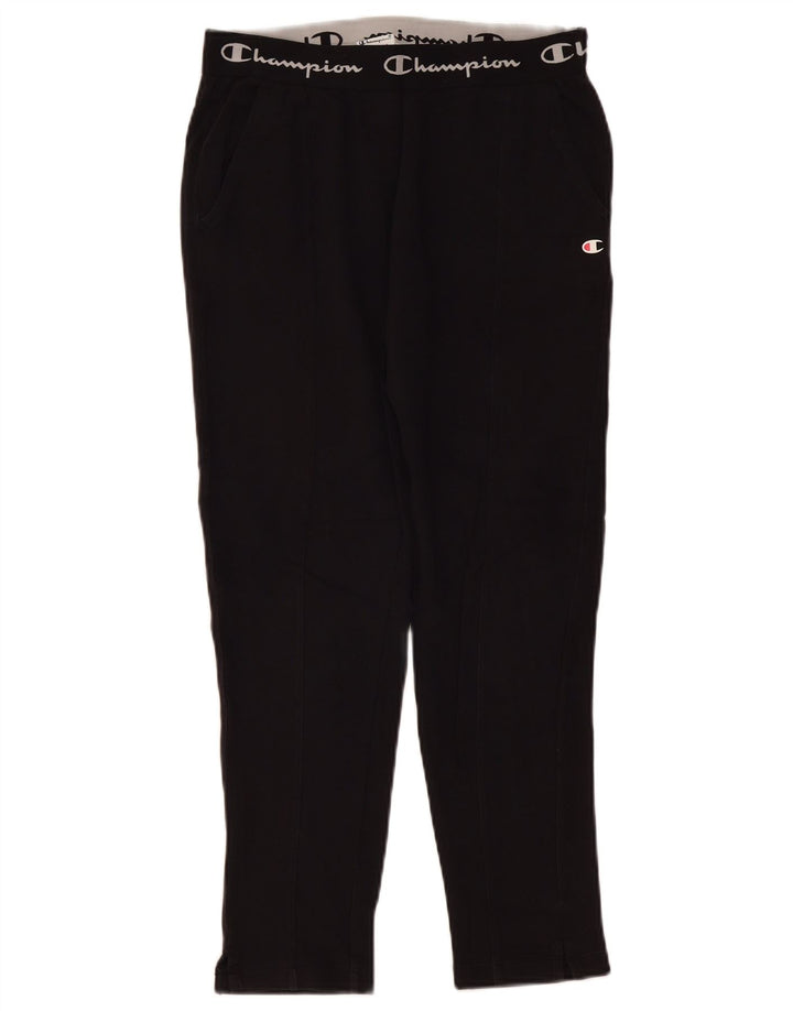 Pantaloni de trening grafic pentru femei CHAMPION UK 14 Medium Black