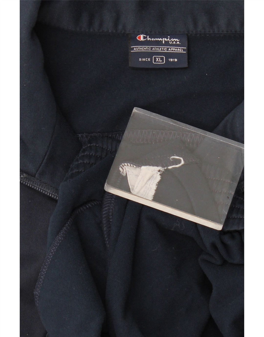 Jachetă de trening pentru bărbați CHAMPION, XL, poliester bleumarin