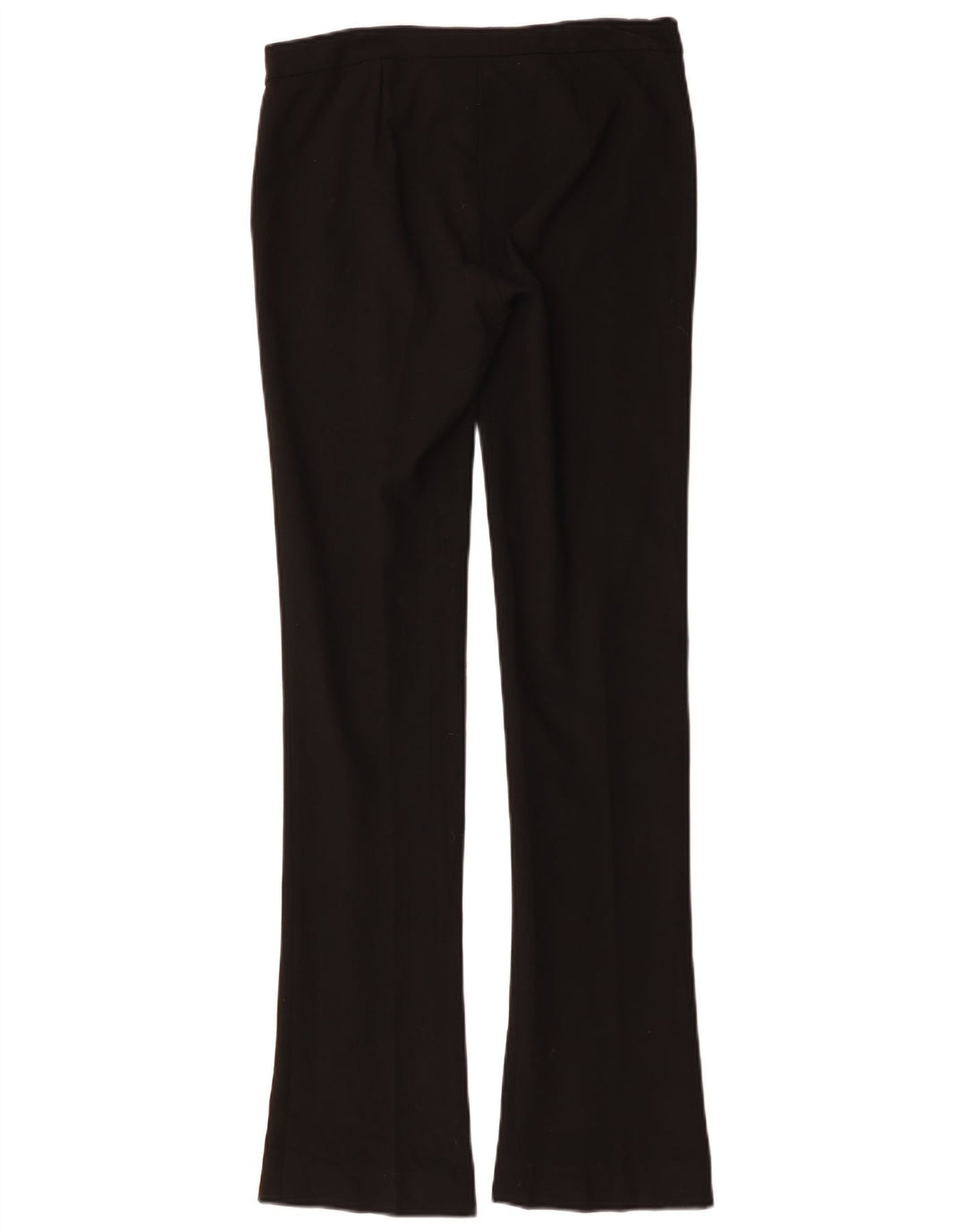 Pantaloni de costum pentru femei Trussardi Bootcut IT 40 Small W30 L34 Poliester negru