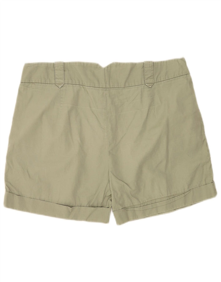 Pantaloni scurți chino pegged pentru femei Zara Medium W28, bumbac verde