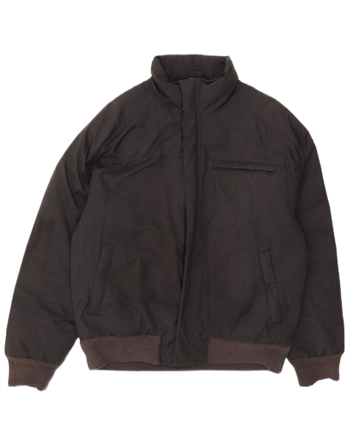 Jachetă Bomber pentru bărbați Adidas UK 40 Poliester negru mare