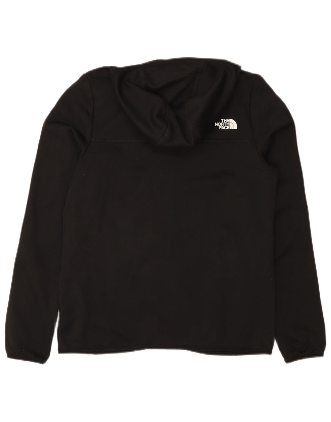 Pulover The North Face pentru femei, cu fermoar, UK 10, poliester negru
